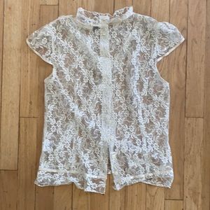 Divided by H&M lace women’s top size 10
